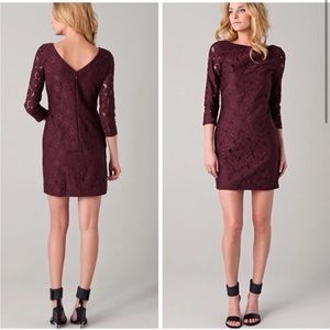 Diane Von Furstenberg Sarita Flower Lace Dress Size 10